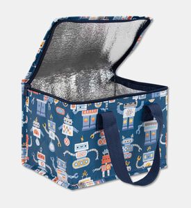 A Little Lovely Company Cool Bag 5.5l - Robots, Packshot View