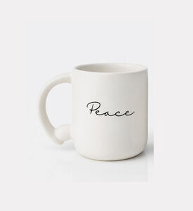 Tohfa Luxe Peace Calligraphic Ball Single Mug, Packshot View
