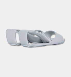 UN United Nude High Heel Cow Leather Sabot, Grey, Eu-36, Packshot View
