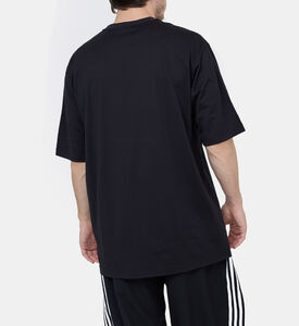 Cotton Jersey Oversized Crewneck T-shirt