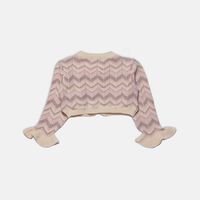 Chic Chevron Knit Cardigan