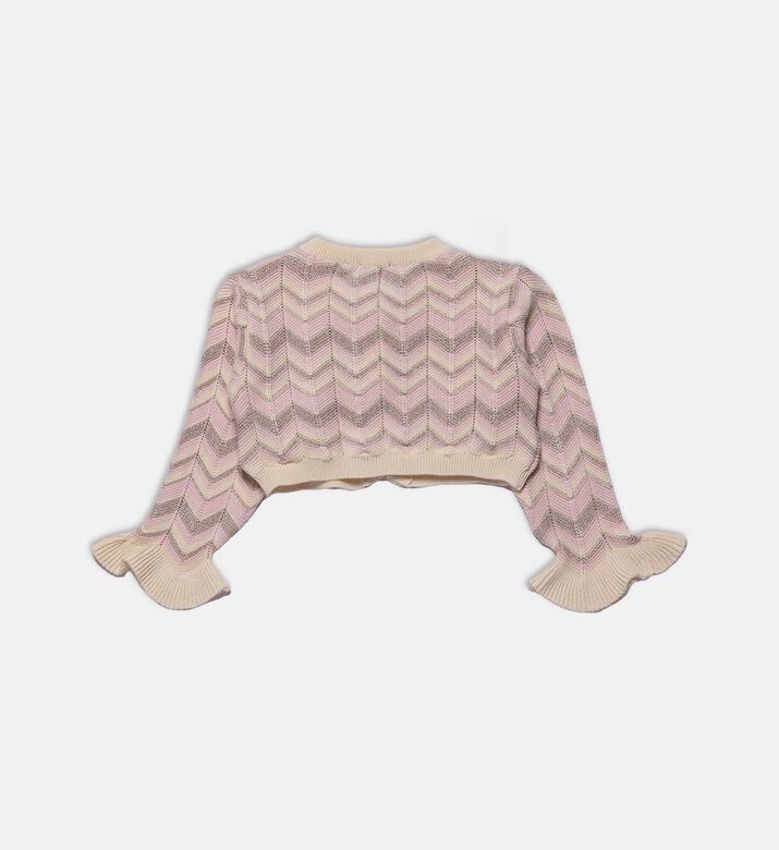 Chic Chevron Knit Cardigan