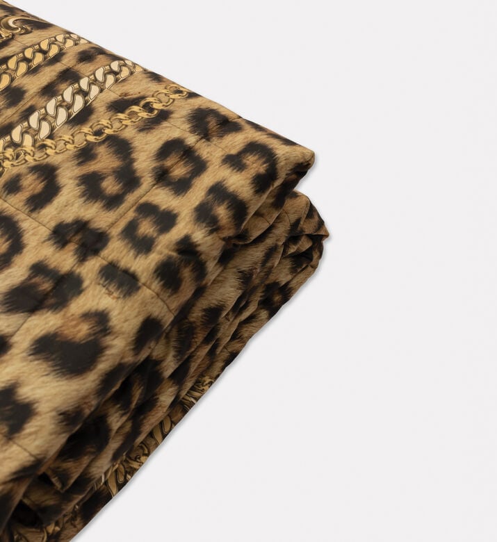 Philipp Plein Leopard Chain Bed Cover, Packshot View