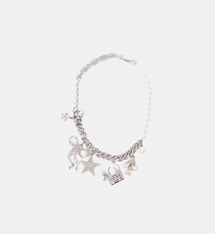 Cats Out Of The Bag Charm Necklace