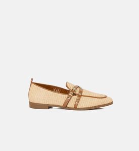 Buckle-detail Slip-on Loafers