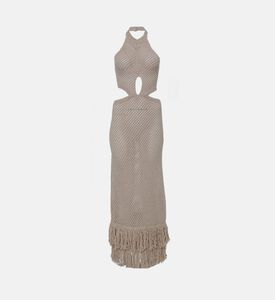 Reborn Fringe Knit Maxi Dress, Packshot View