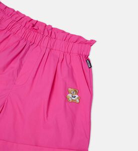 Teddy Bear Flared Waist Shorts