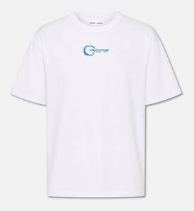 Samsoe Organic Cotton Graphic Crewneck T-shirt, Packshot View