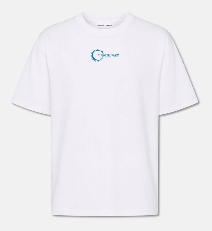 Samsoe Organic Cotton Graphic Crewneck T-shirt, Packshot View
