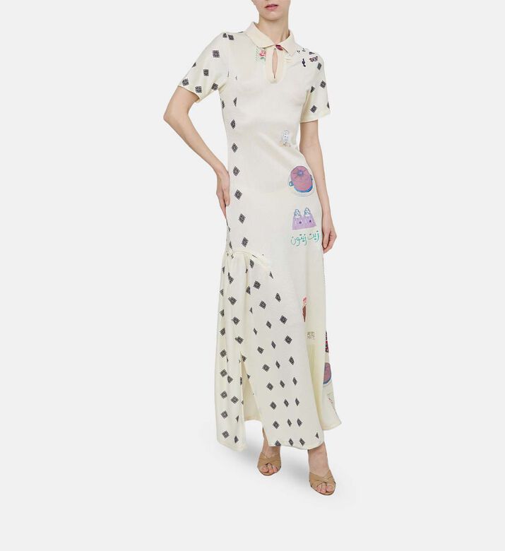 Maqlouba Knitted Jersey Maxi Dress