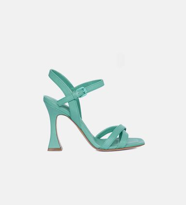 Ankle Strap Leather Sandals
