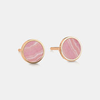 Ever Rhodocrosite Stud Earrings