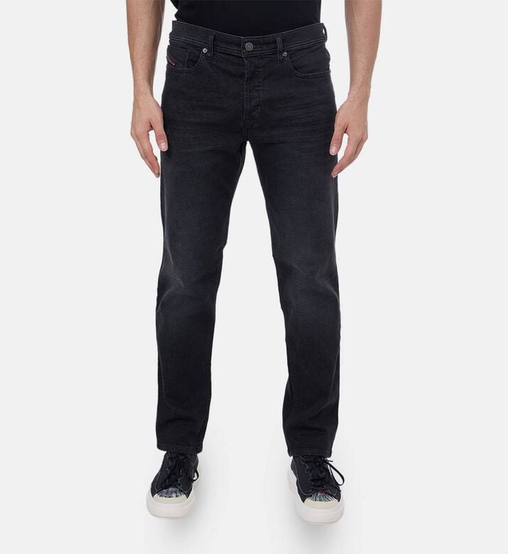 Slip Pocket Regular-fit Denim Pants