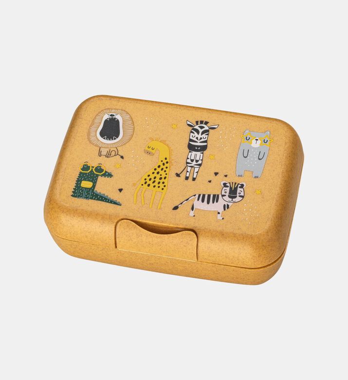 Koziol Geschenk Candy Animal-print Lunch Box, Natural, Zoo, Packshot View