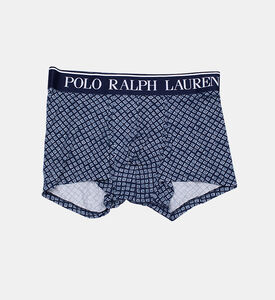 Patterned Cotton Boxer Trunks