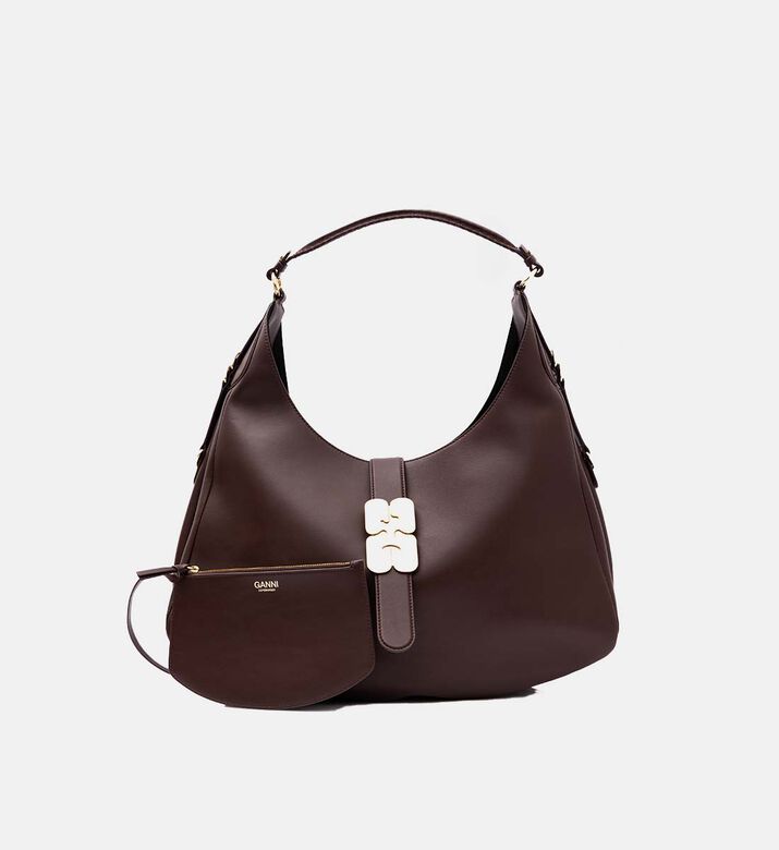 Ganni Kat Large Top Handle Bag, Packshot View