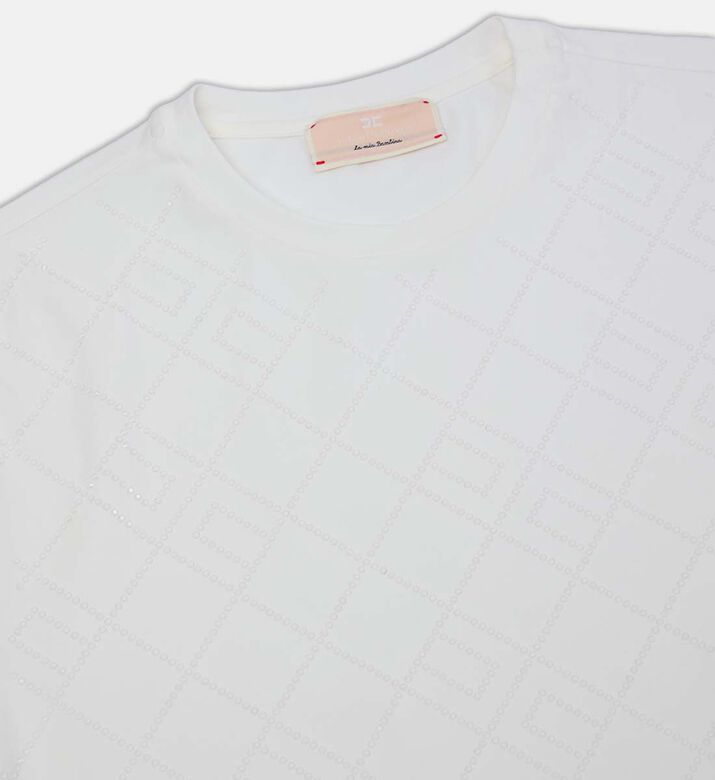 All-over Logo-print Regular-fit T-shirt