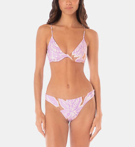 Reversible-print Bikini Top