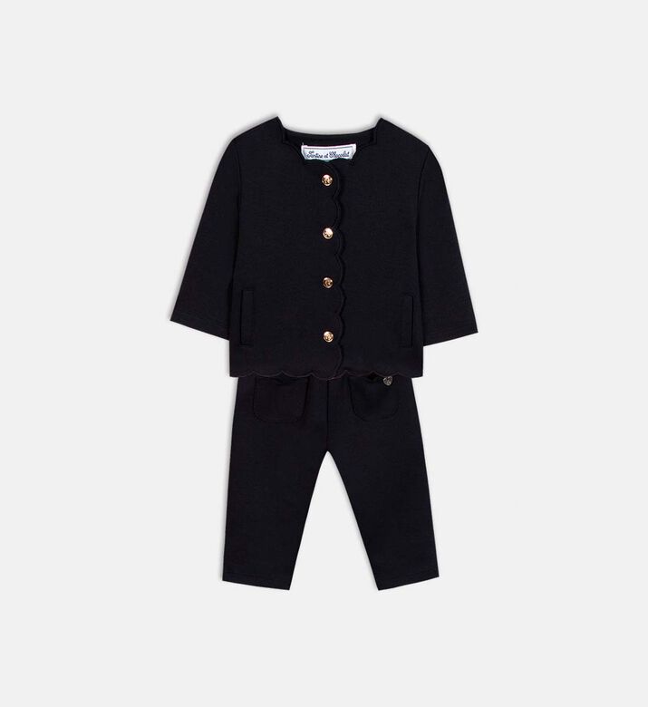 طقم جري بأزرار إغلاق