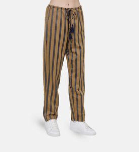 Striped Tapered Trousers