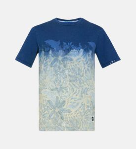 تي شيرت بتأثير جرافيكي مغسول