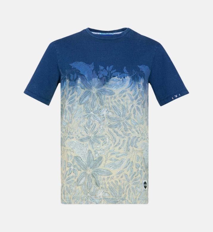 Washed Graphic Effect T-shirt