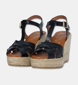 Kanna Shoes Sandal Wedge, Black, Eu-41, Packshot View