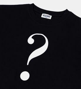 Cotton Question Mark-print T-shirt