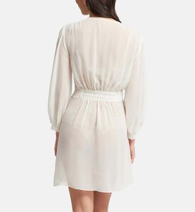 غطاء بأكمام منتفخة طويل