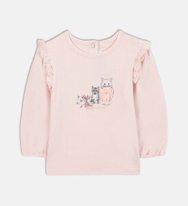 تيشيرت مطبوع برسومات مستوحاة من الحديقة