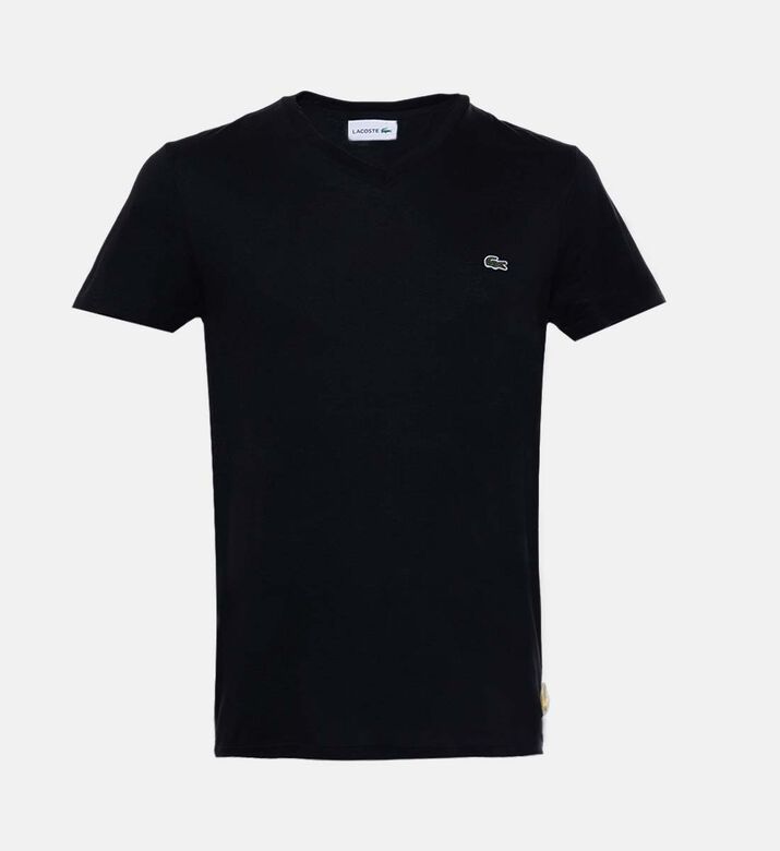 V-neck Pima Cotton Jersey T-shirt