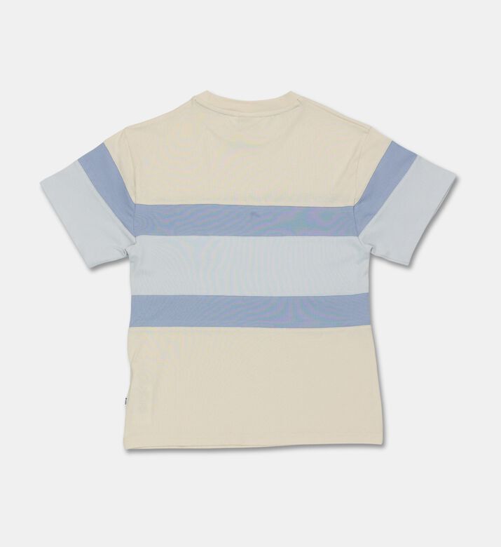 Boss Striped Piqu&eacute; Loose-fit T-shirt, Packshot View