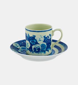 طقم فنجان قهوة وصحن ذا مينينغ