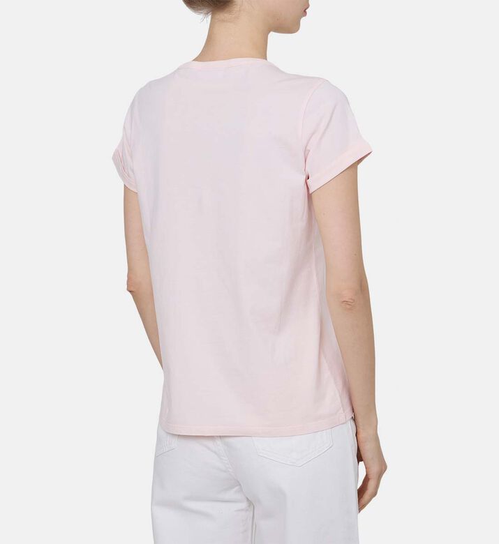 Love Edge-to-side Bonding Crewneck T-shirt