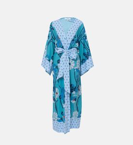 Kobe Cotton Floral-print Kimono