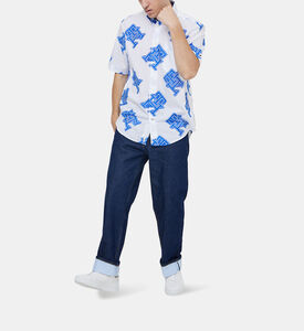 بنطال جينز مريح من القطن العضوي