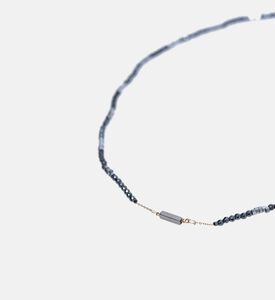 Hematite Silver-toned Beads Necklace