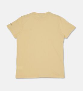 Hackett London Logo-embroidery Short-sleeve T-shirt, Yellow, 13y, Packshot View