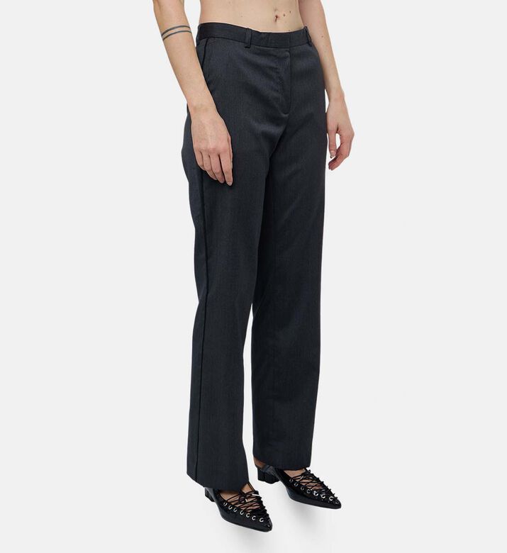 The Kooples Pinstripe Flared Trousers, Model View