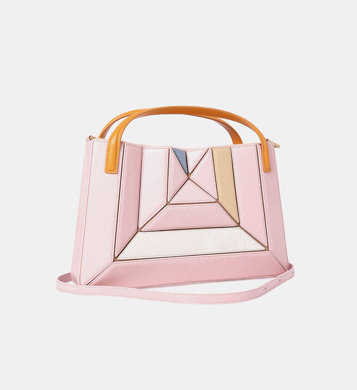 Sera Cow Leather Top-handle Bag