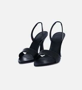 Lily Leather High Heel Sandals