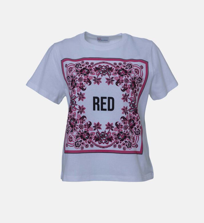 Bandana-printed Cotton T-shirt