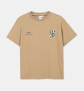 Boss Loose-fit Gps T-shirt, Dark-grey, 14y, Packshot View