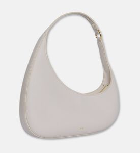JW PEI Harlee Leather Shoulder Bag, White, Packshot View