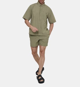 Ck Monogram Double Waistband Swim Shorts Ck Monogram Double Waistband Swim Shorts