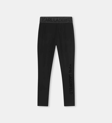 Girl Jacquard Printed Leggings