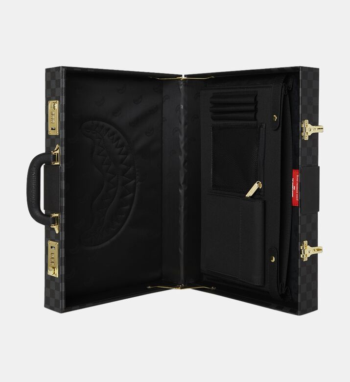 Sprayground Check Pattern Top Handle Briefcase, Packshot View