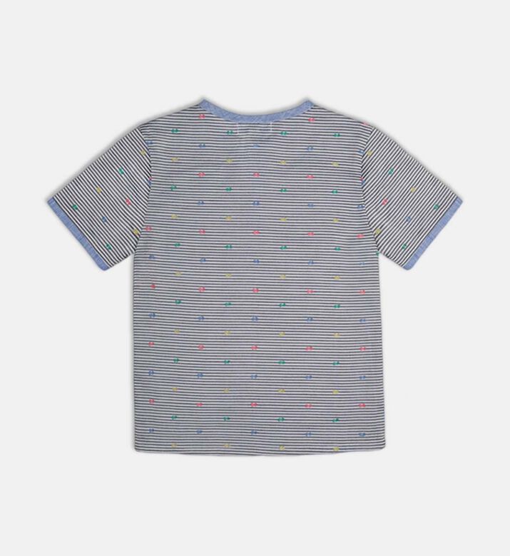 Alfred Striped Plumeti Boy T-shirt
