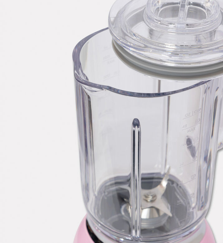 Smeg 50s Style Table Blender, Pink, Packshot View