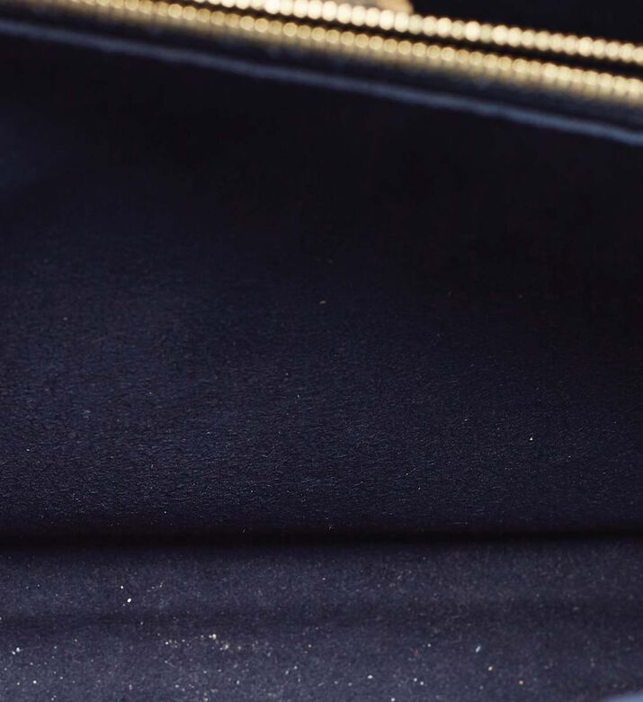 حقيبة فيكتوار لويس فويتون بنقشة العلامة وجزء أزرق داكن مملوكة مسبقًا